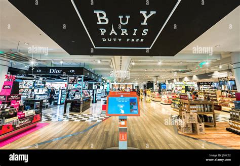 duty free shopping Paris airport